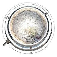 Seachoice Polished Stainless Steel Day Or Night Vision Dome Light - 6641 - 50-06641F1