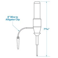 Seachoice Circuit Tester, 6V Or 12V, Includes 8-Inch Wire W/ Alligator Clips - 15041 - 50-15041F1
