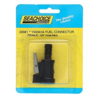 Seachoice Deluxe Fuel Connector Hose Fitting For Yamaha/Mercury, Female, 3/8 In. Barb - 20661 - 50-20661F1