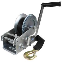 Seachoice 52251 2,000 Lb. Manual Trailer Winch, 2-Speed, 25-Ft. Strap W/Snap Hook - 50-52251 - 50-52251F1