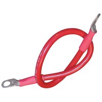 Seachoice 63011 Tinned Copper Battery Assembly, 2 Awg, Red, 2' - 63011 - 50-63011F1
