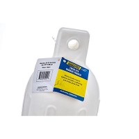 Seachoice 79021 Twin Eye Ribbed Fender, White, 6.5 X 23