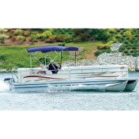 Carver 48 High 4 Bow Square Tube Pontoon Ups-Able Bimini Top Kit, 96