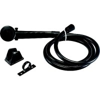 Dura Faucet Dfsa130Mb Economy Single Function Shower Wand & Hose Kit, Matte Black - Df-Sa130-Mb - 621-Dfsa130Mbf1