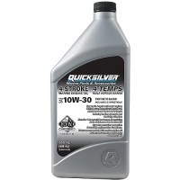 Quicksilver 92-8M0149208 4-Stroke Fc-W Synthetic Blend Oil 10W-30, Gal., 3/Case - 8M0149208 - 710-92-8M0149208F1