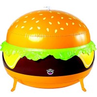 Big Mouth Bmys0041 Yard Sprinkler, Cheeseburger - Bmys-0041 - 741-Bmys0041F1