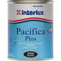 Interlux Ybb263Q Pacifica Plus Bottom Paint, Black, Qt. - Ybb263/Qt - 94-Ybb263Qf1
