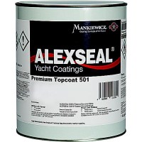Alexseal Premium Topcoat 501, Vivid Red, Qt. - 42075.3153.9.418 - 96-T3153Qf1